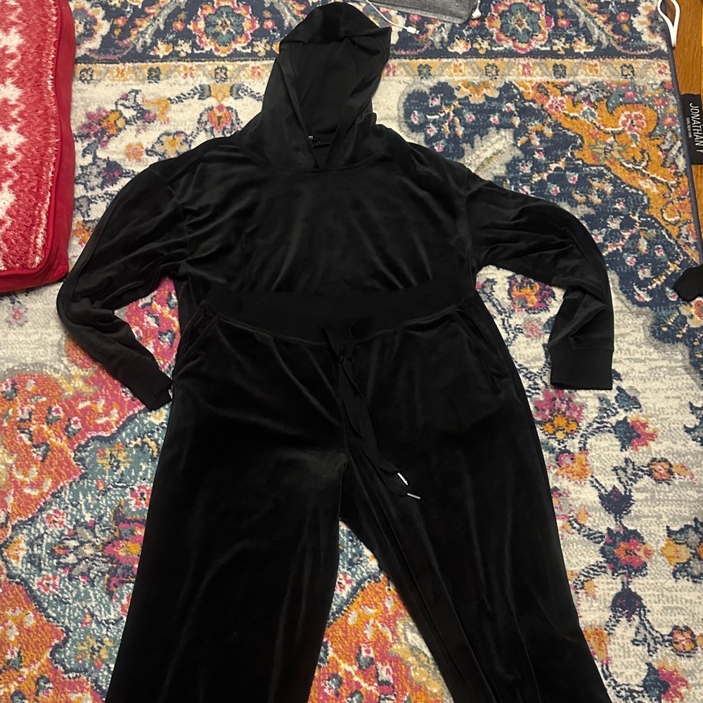Alfani Intimates velour tracksuit - Picture 2 of 7